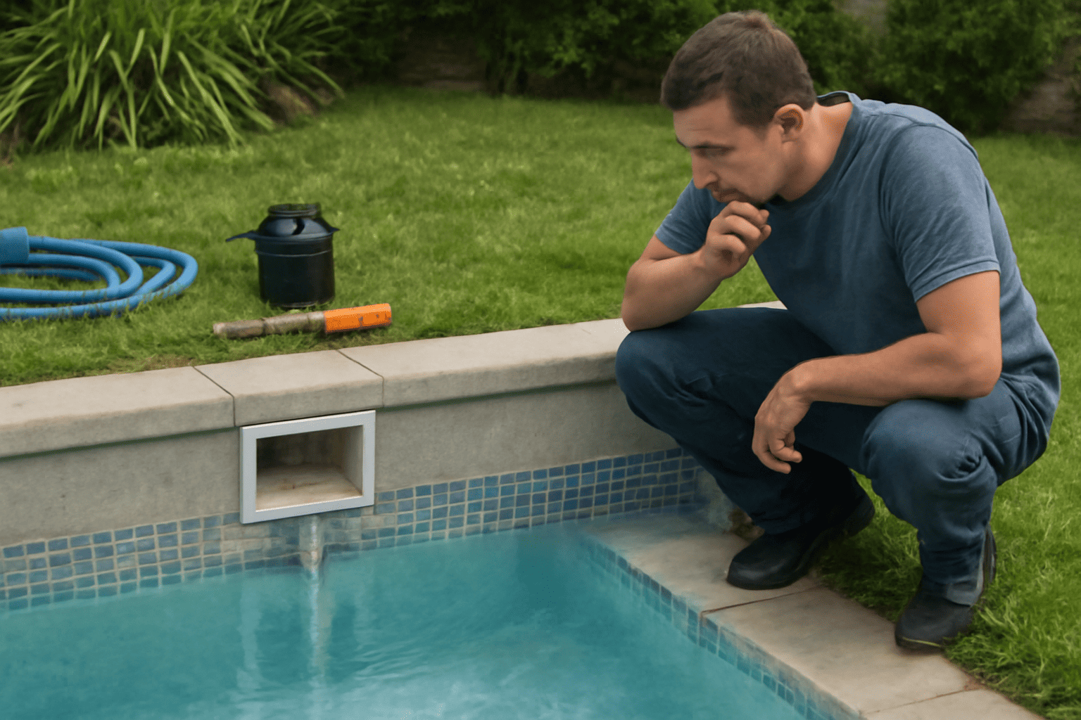 tu piscina pierde agua en diciembre