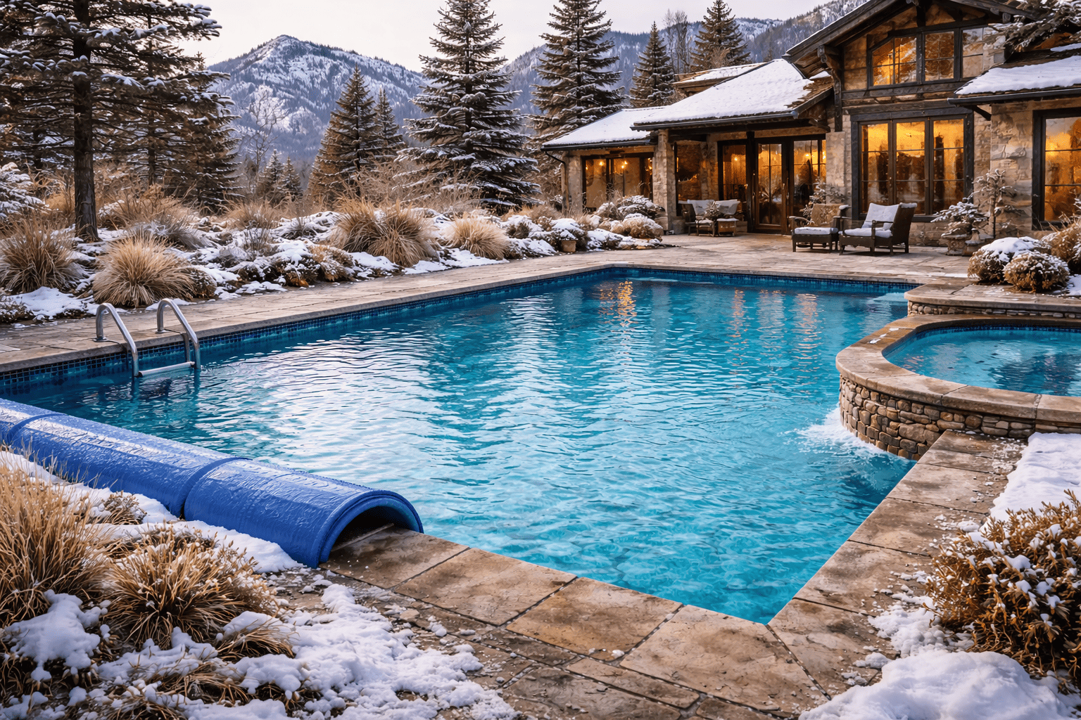 tu piscina pierde agua en diciembre